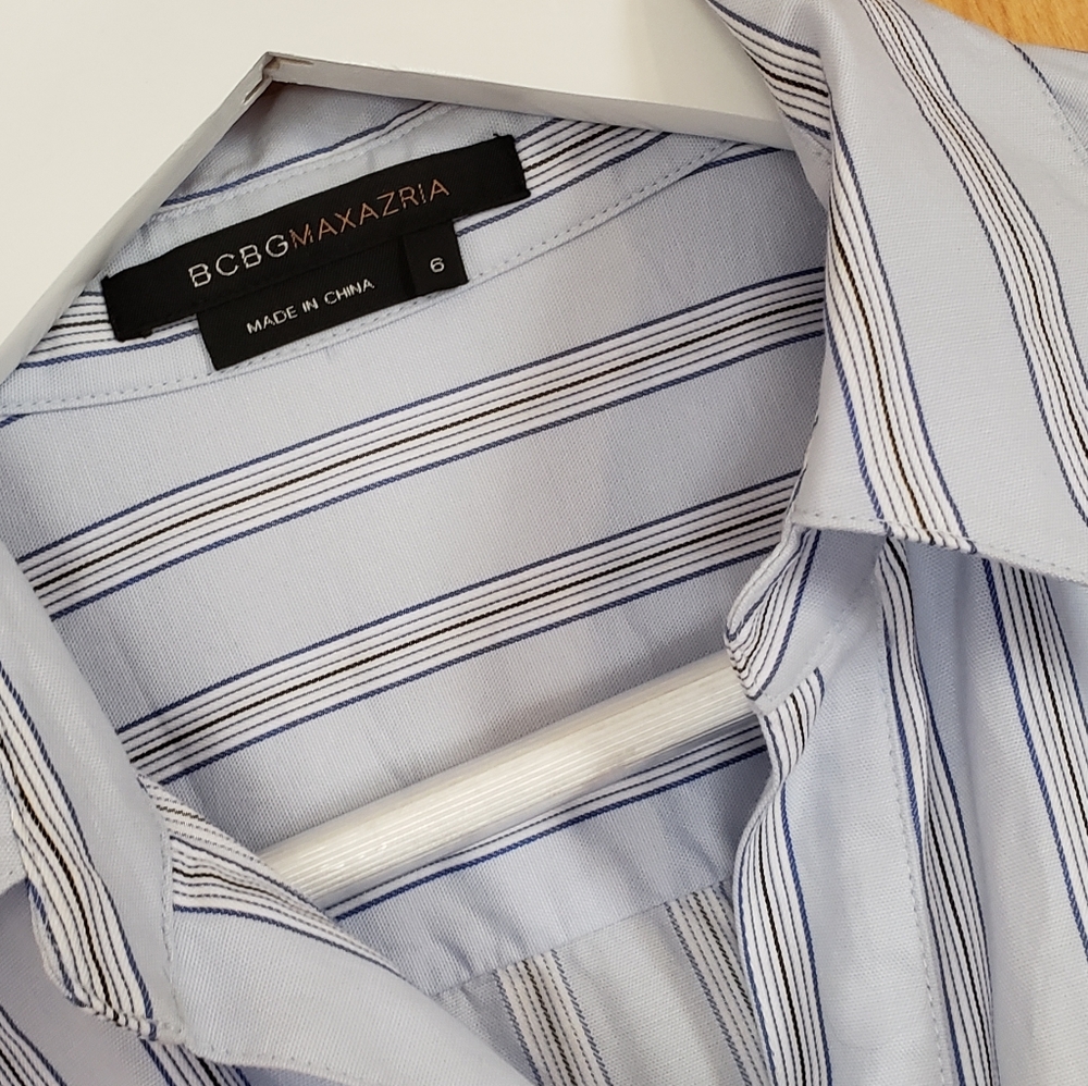 BCBG MaxAzria Striped Dress - size 6 - Picture 4 of 10